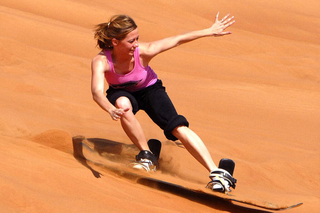 Desert Dunes Erg Chebbi Sandboard Rental